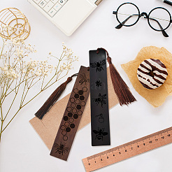 2Pcs Wood Bookmarks Set&nbsp;AJEW-CP0008-77E