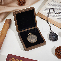 Wood Commemorative Coin Boxes&nbsp;AJEW-WH0596-030A-01