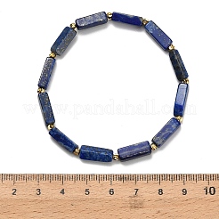 Natural Lapis Lazuli Beads Stretch Bracelets&nbsp;BJEW-F523-04