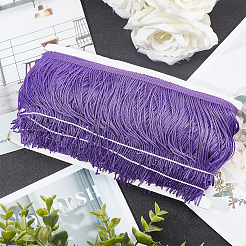 Polyester Tassel Fringe Trimming&nbsp;OCOR-WH0033-59A