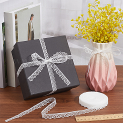 2 Rolls Polyester Flower Lace Ribbon&nbsp;OCOR-CY0002-87