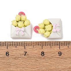 Alloy Enamel Pendants&nbsp;AL-CBAA1B9-06G-01