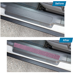 2Pcs Resin Rhinestone Glue Non-slip Car Door Stickers&nbsp;AJEW-GF0013-31A
