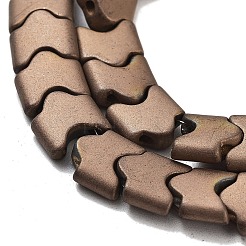 Synthetic Non-magnetic Hematite Beads Strands&nbsp;G-P545-I02-01D
