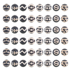 48Pcs 8 Styles Tibetan Style dZi Beads&nbsp;G-TA0003-33