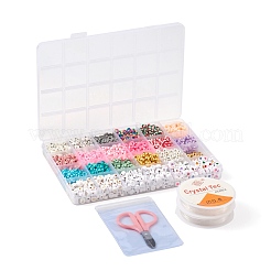 DIY Polymer Clay Beads Bracelet Making Kits&nbsp;DIY-FS0002-29