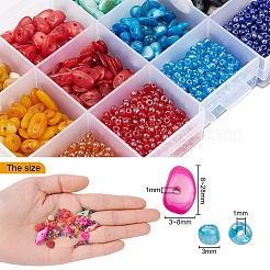 DIY Glass & Shell Beads Bracelet Making Kit&nbsp;DIY-YW0004-42