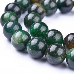 Natural Fuchsite Beads Strands&nbsp;G-K412-02-10mm