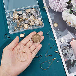 DIY Blank Dome Earring Jerwelry Kit&nbsp;DIY-UN0004-78
