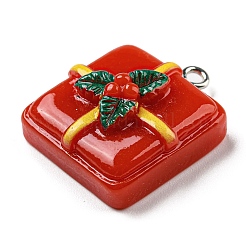 Opaque Resin Pendants&nbsp;CRES-D010-02B