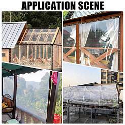 PE Plastic Transparent Rainproof Cloth&nbsp;AJEW-WH0817-134