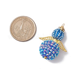 Seed Beads Alloy Pendants&nbsp;PALLOY-MZ00284-05