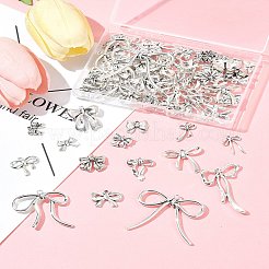 80Pcs 16 Styles Tibetan Style Alloy Pendants&nbsp;TIBEP-FS0001-31