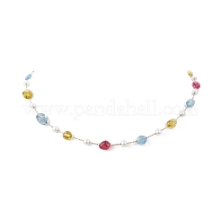Ion Plating(IP) 316 Surgical Stainless Steel Paperclip Chains Necklaces&nbsp;NJEW-JN04284