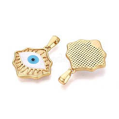 304 Stainless Steel & Enamel Pendants&nbsp;STAS-T072-81A-G