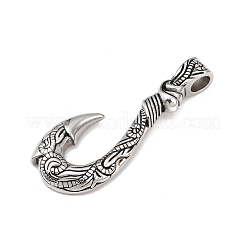 304 Stainless Steel Big Pendants&nbsp;STAS-B110-02AS