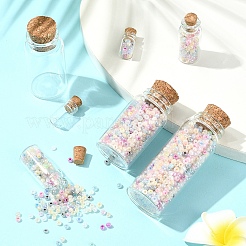 24Pcs 4 Styles Glass Jar Glass Bottles&nbsp;AJEW-FS0001-21