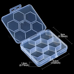 Transparent Plastic Bead Containers&nbsp;CON-YW0001-55