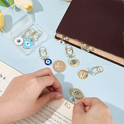 8Pcs Iron Paper Clips&nbsp;AJEW-BM00010