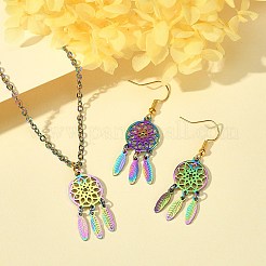 5Pcs Ion Plating(IP) 201 Stainless Steel Pendants&nbsp;STAS-SZ0002-13
