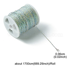 17M Rainbow Color Polyester Sewing Metallic Thread&nbsp;OCOR-E026-08C