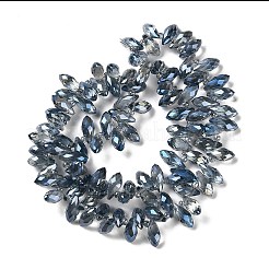 Opaque Solid Color Glass Bead Strands&nbsp;GLAA-D022-05