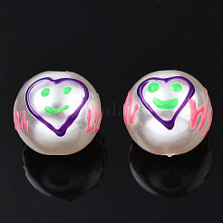 ABS Plastic Imitation Pearl Beads&nbsp;KY-N015-108