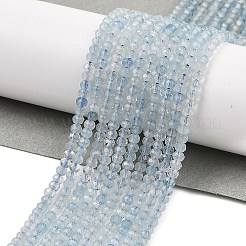 Natural Aquamarine Beads Strands&nbsp;G-ONLY-T-B04-01A
