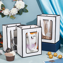 Rectangle Paper Gift Bags&nbsp;ABAG-WH0048-09D