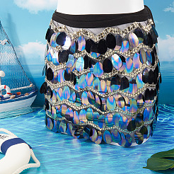 Alloy Teardrop Waist Belt&nbsp;AJEW-WH20008-13A