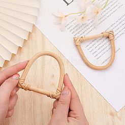 Rattan Bag Handle&nbsp;FIND-WH0034-10
