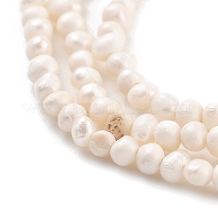 Natural Cultured Freshwater Pearl Beads Strands&nbsp;PEAR-C003-03