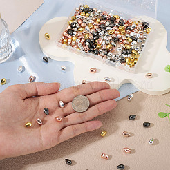 210Pcs 6 Colors Electroplate Glass Beads&nbsp;EGLA-TA0013-28