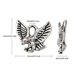 Tibetan Style Alloy Pendants&nbsp;TIBEP-20305-AS-NR