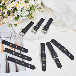 6 Pairs PU Leather Sew-On Toggle Buckles&nbsp;DIY-GF0012-87B