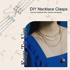 Brass Micro Pave Cubic Zirconia Chain Extender&nbsp;ZIRC-Q022-031P-NR