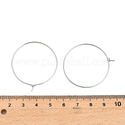 Brass Hoop Earring Findings&nbsp;LS-KK-R112-038E