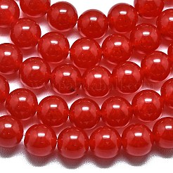 Natural Malaysia Jade Beads Strands&nbsp;G-L645-C01-14mm-16