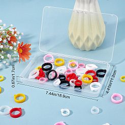 60Pcs 12 Style Silicone Pendants&nbsp;SIL-GF0001-25