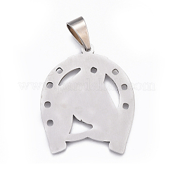 Tarnish Resistant 201 Stainless Steel Big Pendants&nbsp;STAS-F207-36P