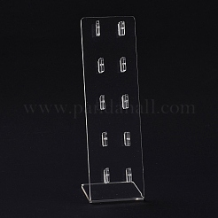 Transparent Acrylic Earrings Display Stands&nbsp;EDIS-G014-05