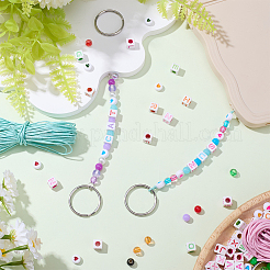 DIY Keychain Making Kits&nbsp;DIY-SC0027-76