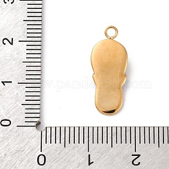 304 Stainless Steel Enamel Pendants&nbsp;STAS-D362-02G