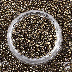 Electroplate Glass Seed Beads&nbsp;SEED-S042-01B-03