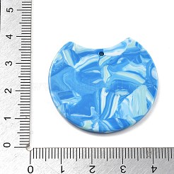 Transparent Printed Acrylic Pendantst&nbsp;OACR-Q006-01B