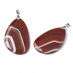 Natural Agate Big Pendants&nbsp;G-R467-08