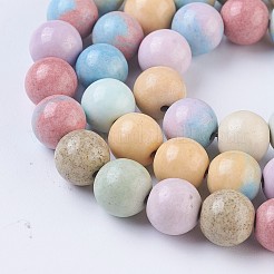 Natural Gemstone Imitation Rainbow Alashan Agate Strands&nbsp;G-O183-05B-1