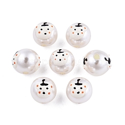 Animal Opaque ABS Plastic Imitation Pearl Enamel Beads&nbsp;KY-G020-03B
