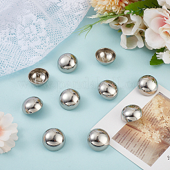 1-Hole Zinc Alloy Buttons&nbsp;FIND-MA0001-18B-P