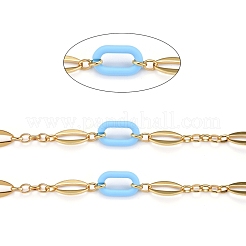Handmade Brass Oval Link Chains&nbsp;CHC-H102-16G-A